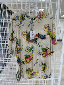 Mens Short Sleeve Collar Shirt