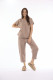 Linen Solid Top Boxy