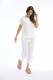 Linen Solid Top Boxy