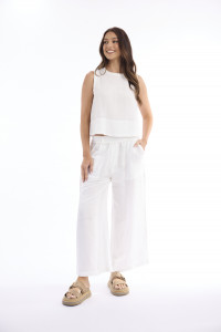 Linen Solid Cami