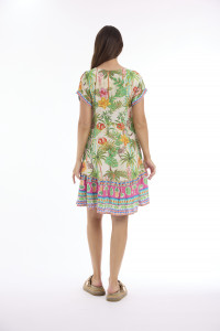 Andrea Dress Frill Hem