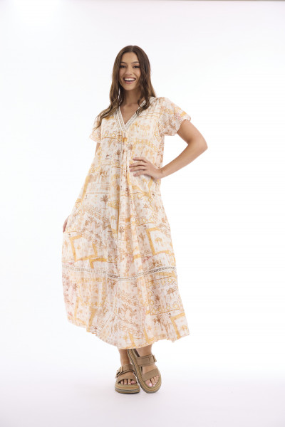 Sahara Dress V Long