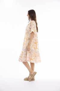 Sahara Dress Frill hem