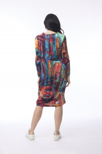 Printed Cotton Dress Bubble