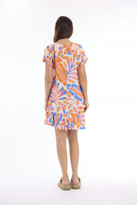 Julia Dress Frill Hem
