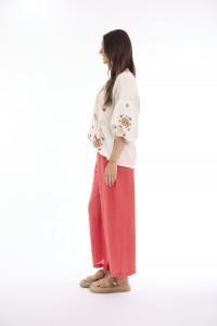 Maya Top Embroidered