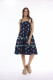 Marine Dress strappy