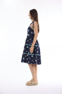 Marine Dress strappy