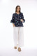 Marine Top Frill Sleeve