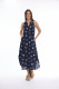 Marine Dress Maxi Sleeveless