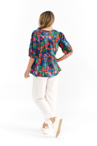 Tessa V-Neck Tassel Top