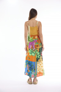 Kaftan Dress Maxi Strappy
