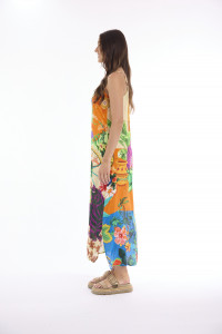 Kaftan Dress Maxi Strappy