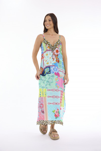 Kaftan Dress Maxi Strappy