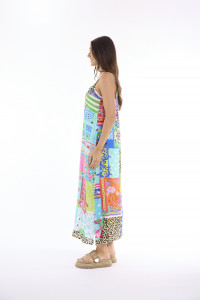 Kaftan Dress Maxi Strappy