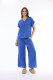 Lux Top V Neckline Short Sleeve