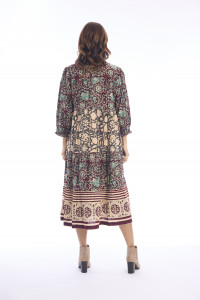 Block Dress Midi Layers