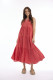 Lux Dress Round Neckline Layered