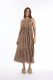 Lux Dress Round Neckline Layered
