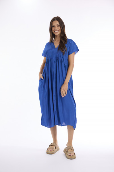 Lux Dress Pleated