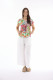 Escape Prints Top Boxy