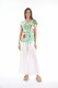 Escape Prints Top Boxy