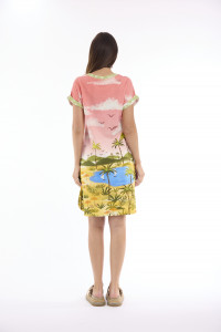 Escape Prints T-Shirt  Dress