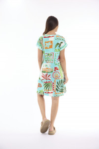 Escape Prints T-Shirt  Dress
