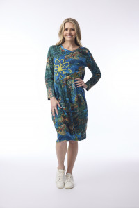 Printed Cotton Dress Bubble