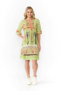 Hannah Tunic Boho Short Sleeve