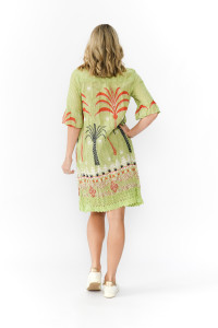 Hannah Tunic Boho Short Sleeve
