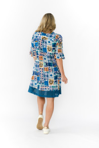 Hannah Tunic Boho Short Sleeve