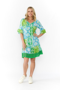 Hannah Tunic Boho Short Sleeve