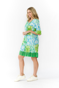 Hannah Tunic Boho Short Sleeve