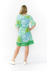 Hannah Tunic Boho Short Sleeve