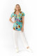 Kayla Cotton Blouse Short Sleeve