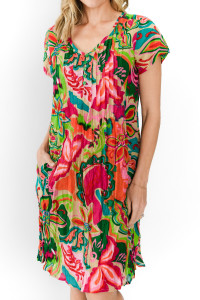 Nicola Dress Cap Sleeve