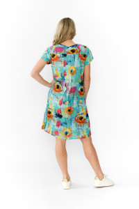 Nicola Dress Cap Sleeve