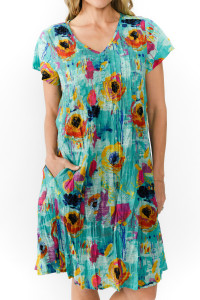 Nicola Dress Cap Sleeve