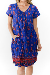 Nicola Dress Cap Sleeve