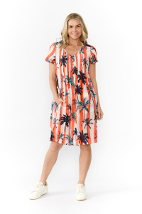 Nicola Dress Cap Sleeve