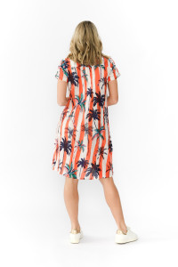 Nicola Dress Cap Sleeve