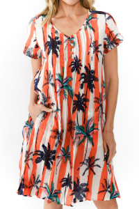 Nicola Dress Cap Sleeve