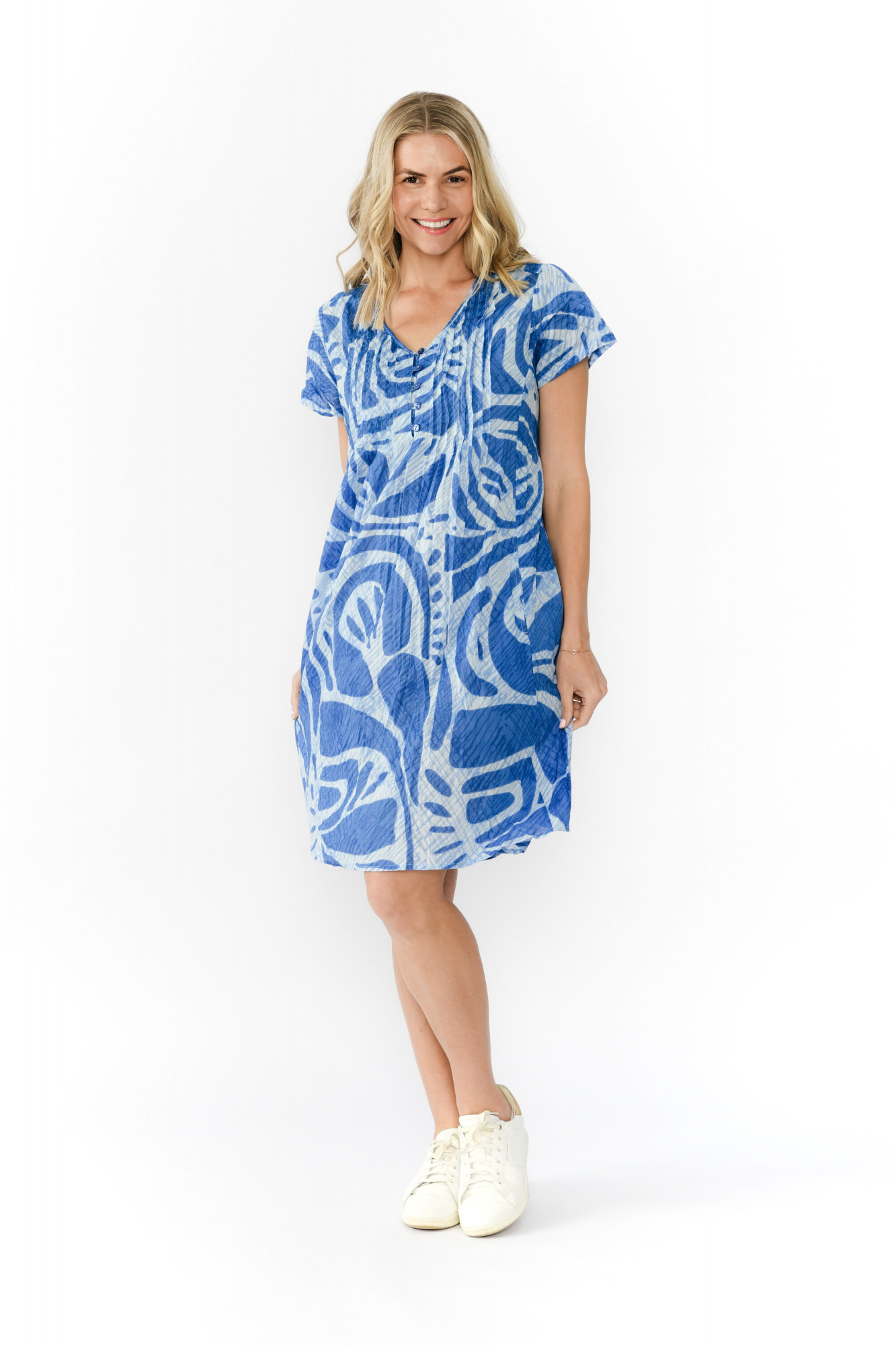 Nicola Dress Cap Sleeve