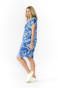 Nicola Dress Cap Sleeve