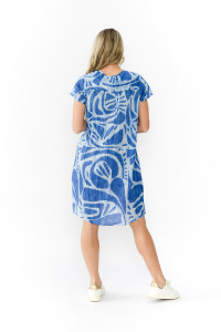 Nicola Dress Cap Sleeve