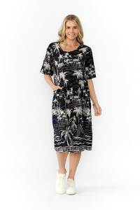 Yvonne Dress Round Neck