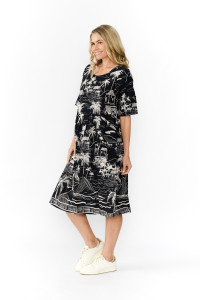 Yvonne Dress Round Neck