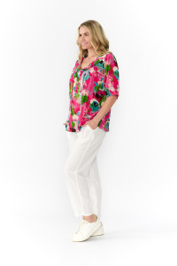 Tessa V-Neck Tassel Top