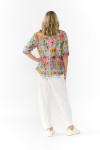 Tessa V-Neck Tassel Top